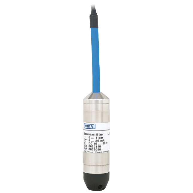 WIKA Submersible Pressure Transmitter for Level Measurement, Model LS-10